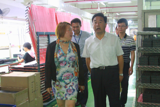 甘肃省武山县领导莅临333体育参观考察